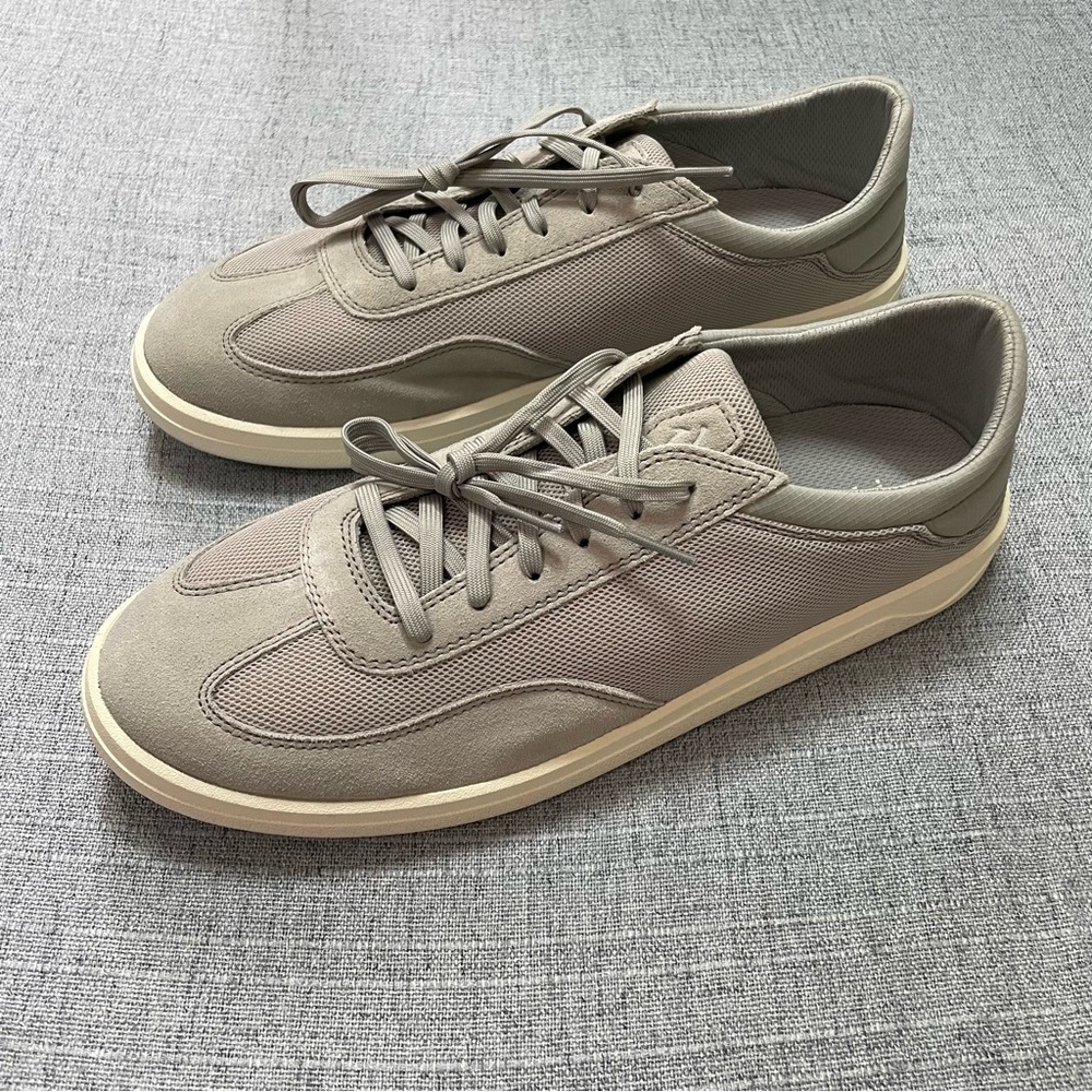 New Olukai Punini Sneakers Size 11.5 in Gray
